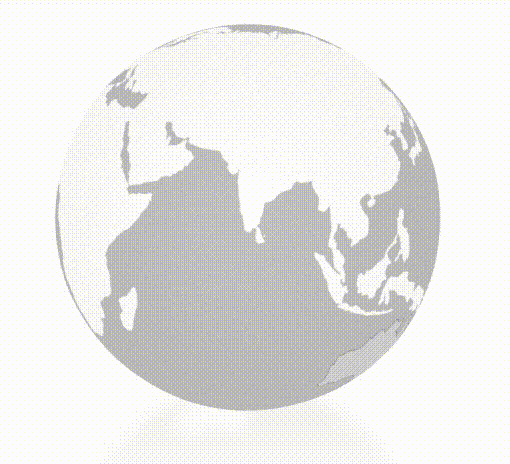 Spinning Earth Globe